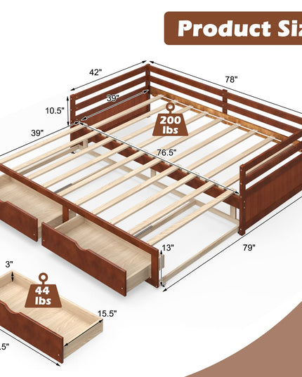 Giantex Extendable Daybed