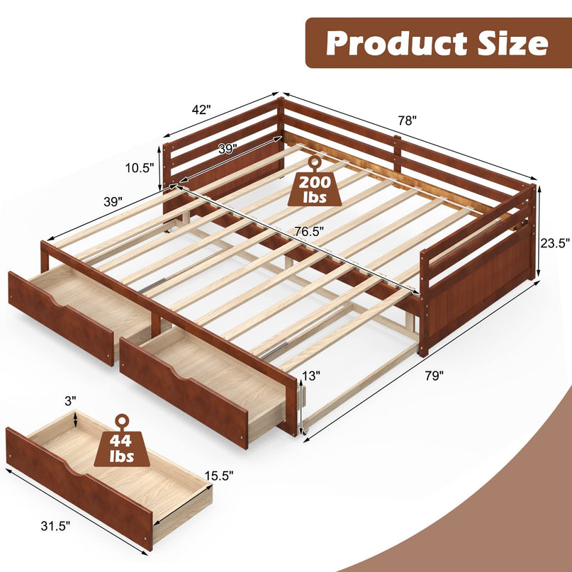 Giantex Extendable Daybed