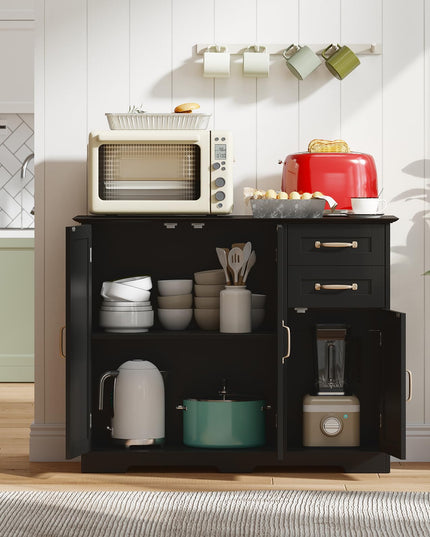 Giantex Sideboard Buffet Cabinet Modern Sideboard Cabinet