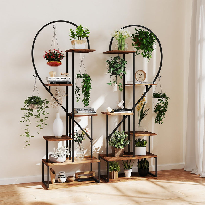 Giantex 6 Tier Tall Plant Stand Indoor for Living Room Balcony