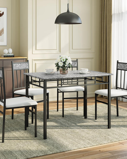 Giantex 5 Pieces Dining Table Set