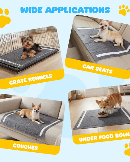 Giantex 150-Pack 24" x 24" Charcoal Dog Pee Pads for Small & Medium Dogs