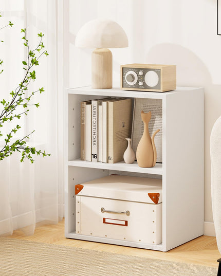 Giantex 3 Tier Bookshelf with Open Cubes for Living Room