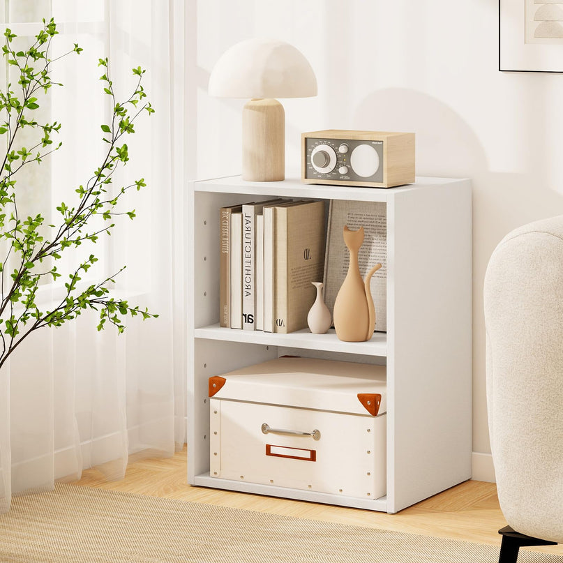 Giantex 3 Tier Bookshelf with Open Cubes for Living Room