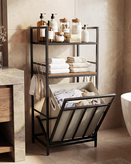 Giantex Tilt out Laundry Hamper with Removable Basket