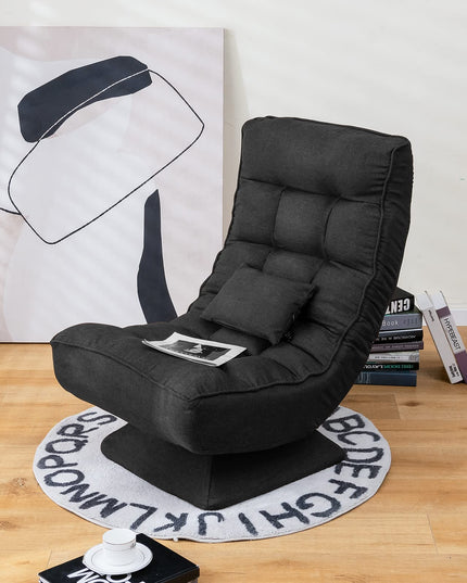 Giantex Adjustable Swivel Floor Chair - 5 Position Video Game Chair