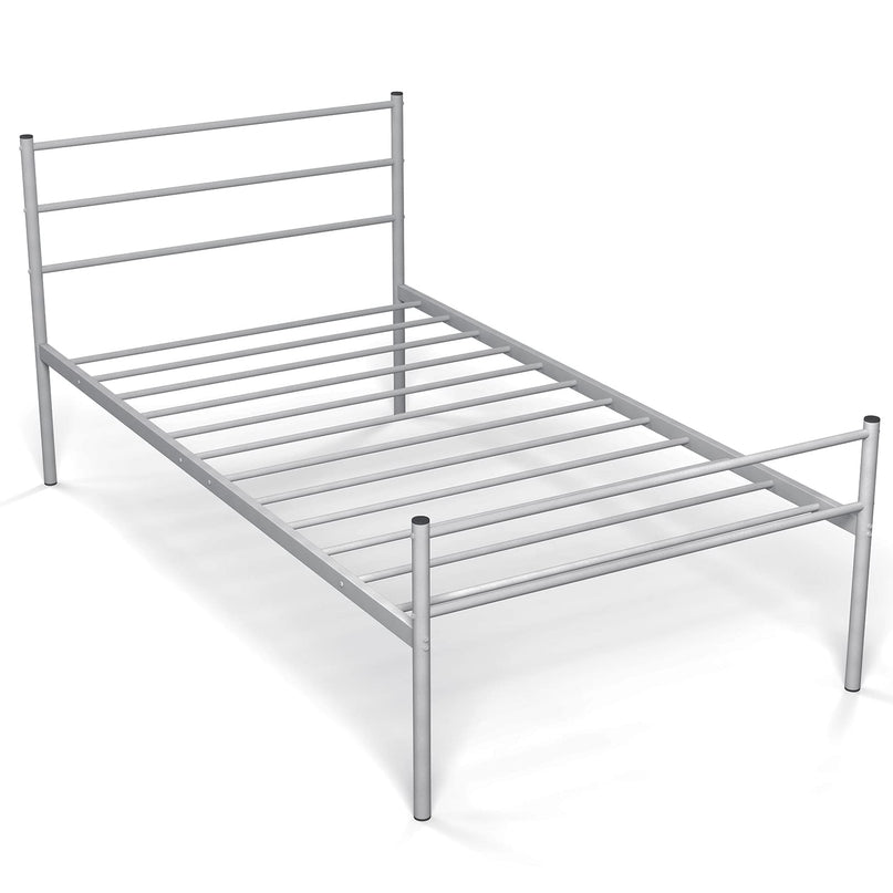 Giantex Twin Size Metal Bed Frame with Headboard & Footboard, 13.5 Inch Platform Bed Frame
