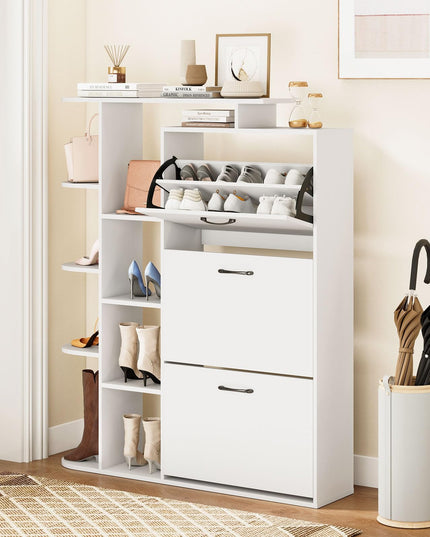 Meuble à chaussures Giantex avec 3 tiroirs basculants pour entrée