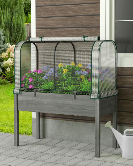 Giantex Raised Garden Bed with Cover
