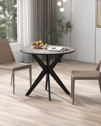Giantex 36" Round Wood Dining Table