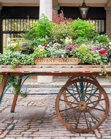 Giantex 30-Inch Wagon Wheels 4 Pieces, Decorative Wooden Wheels