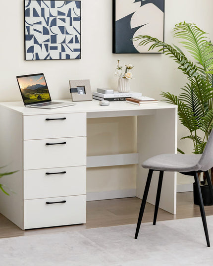 Giantex Computer Desk with 4 Large Drawers