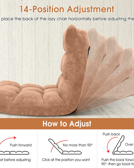 Giantex Floor Chairs for Adults - Floor Gaming Chair