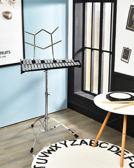 32 Note Percussion Glockenspiel Bell Kit