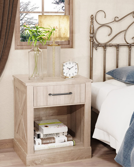Wooden Sofa Side Table for Bedroom Office Study