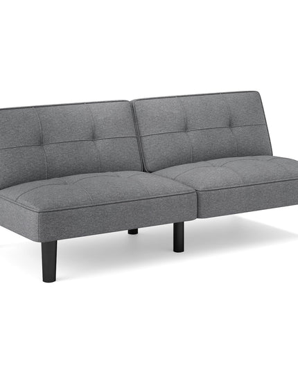 Giantex Convertible Futon Sofa Bed, Upholstered Folding Recliner