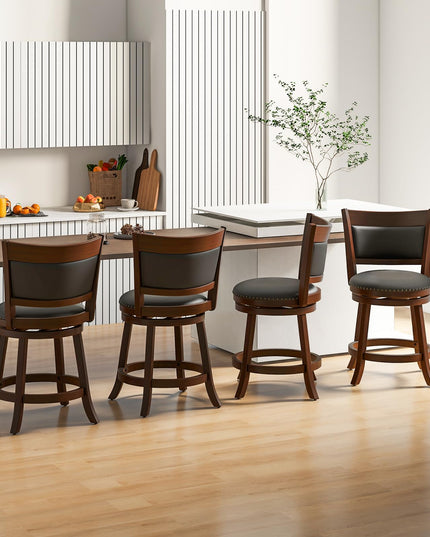 Giantex 25" Bar Stools Set of 4
