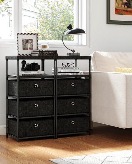 Giantex 3-Drawer Storage Cabinet Slim Storage Organizer