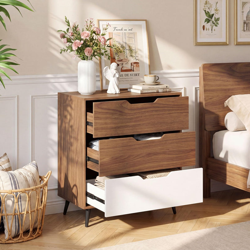 Giantex 3-Drawer Dresser Chest of Drawers