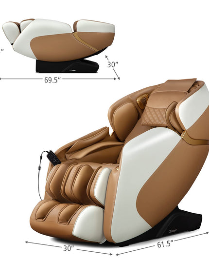 Giantex Full Body Massage Chair - Zero Gravity Shiatsu Massage Recliner with SL Track