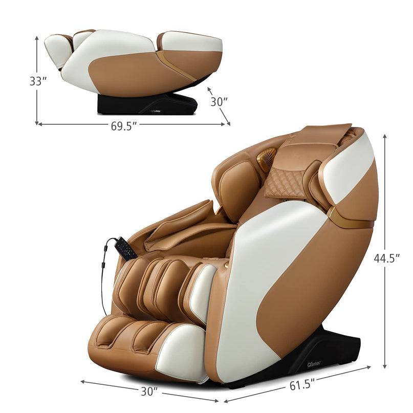Giantex Full Body Massage Chair - Zero Gravity Shiatsu Massage Recliner with SL Track