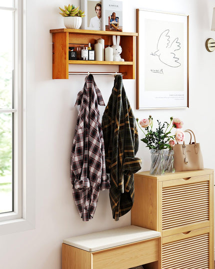 Étagère de rangement murale de salle de bain Giantex