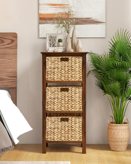 Giantex Wooden X-Design Side Table End Table