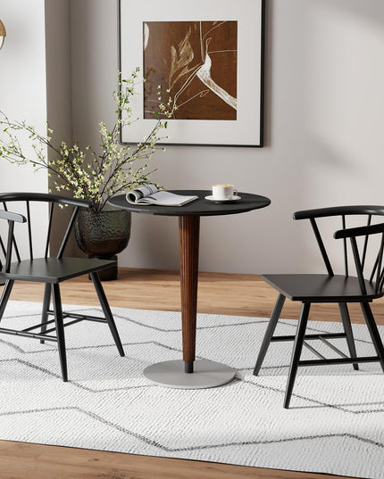 Giantex Windsor Dining Chairs Set of 2/4 w/Solid Rubber Wood Frame