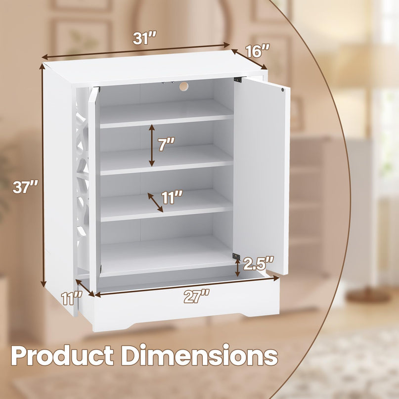 Giantex Shoe Cabinet with Drawer