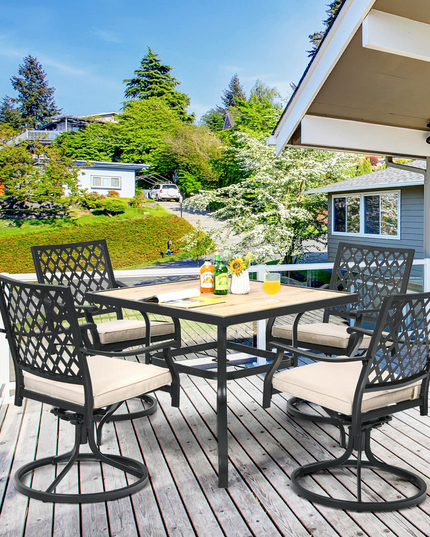 Patio Dining Table, Outdoor Square Bistro Table