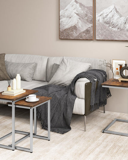 Giantex Nesting Coffee Table Set of 3
