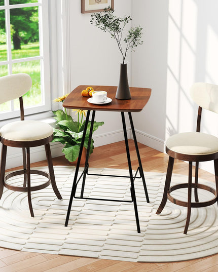 Giantex Swivel Bar Stools Set of 2/4 for Kitchen Island