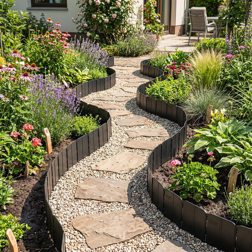 Giantex 70 Pcs Garden Landscape Edging Border