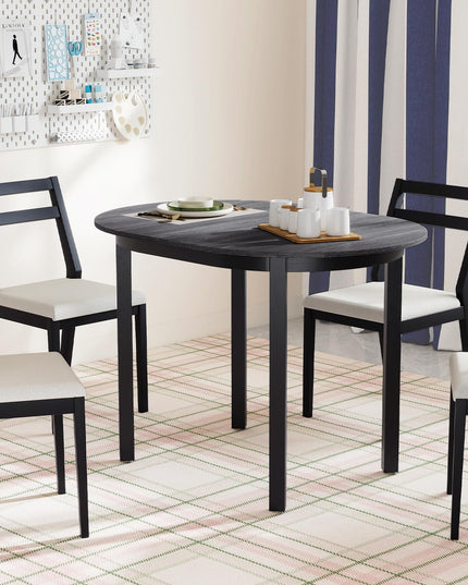Giantex Table à manger ovale en bois de 43 pouces pour 2 à 4 personnes | Charge de 118 kg