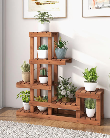 Giantex 6 Tier Wood Plant Stand