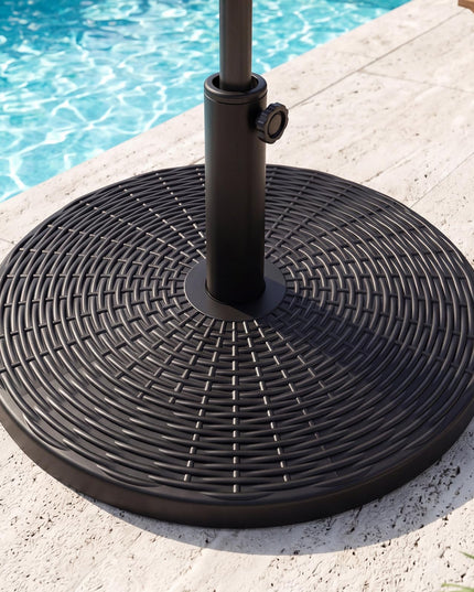 Giantex 21 lbs Patio Umbrella Base Stand Fits 1.5''-1.9'' Poles