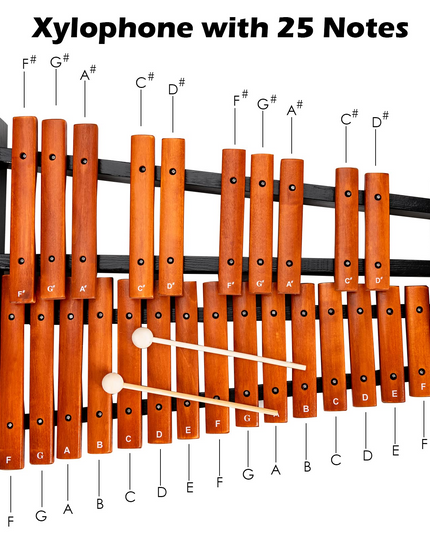 Giantex 25 Notes Xylophone Glockenspiel