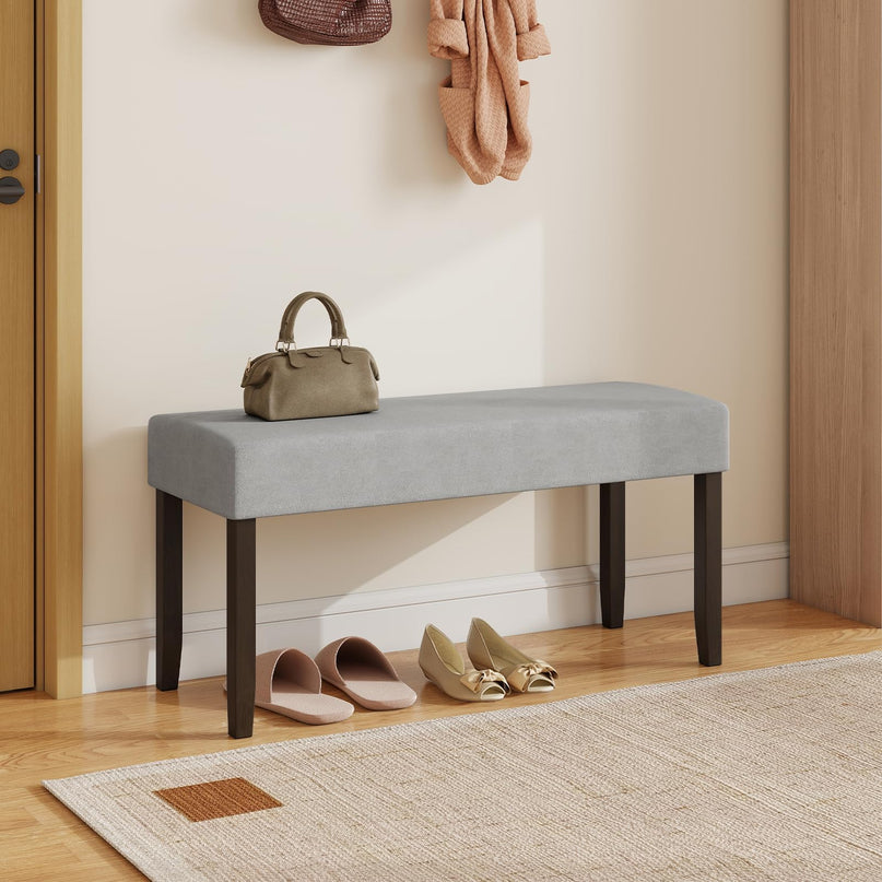 Giantex Upholstered Entryway Bench for Living Room