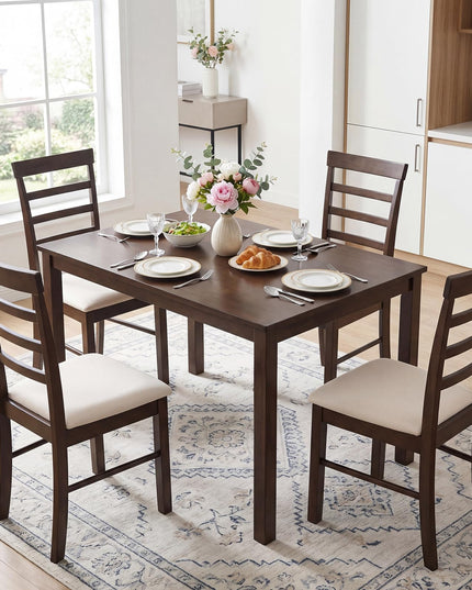 Giantex Wooden Dining Chairs Set of 4