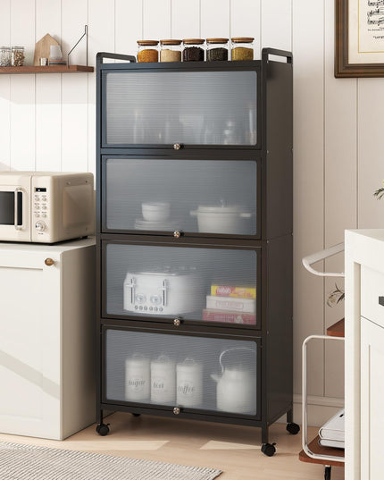 Giantex 5 Tier Kitchen Storage Cabinet for Dining Room
