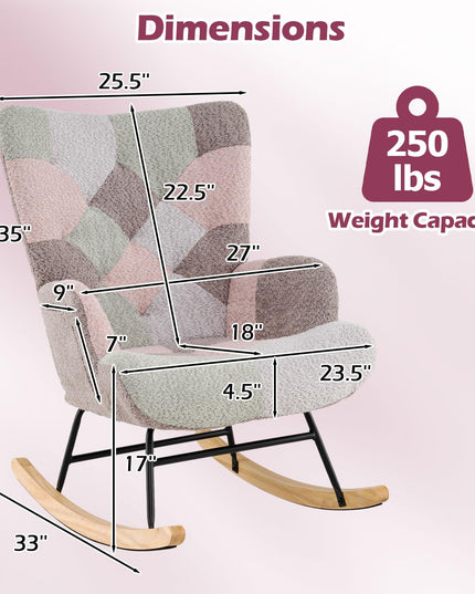 Giantex Nursery Rocking Chair for Living Room