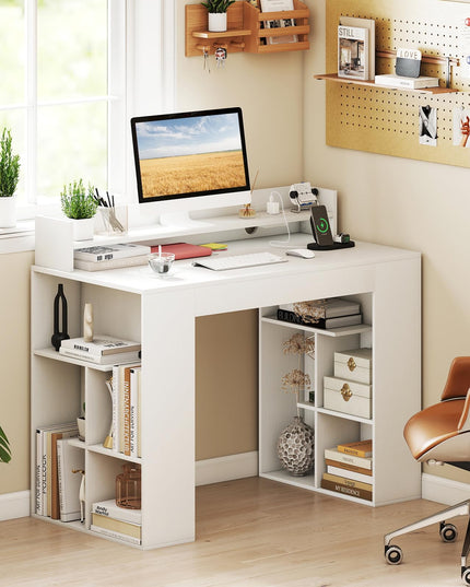 Giantex 43" Home Office Computer Desk with Charging Station