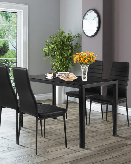 Giantex 5 Pcs Dining Table Set for 4