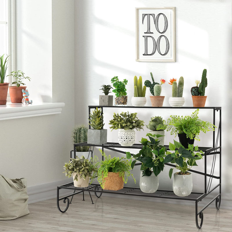 Giantex 3 Tier Metal Plant Stand