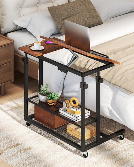 Giantex Mobile Standing Desk for Small Space
