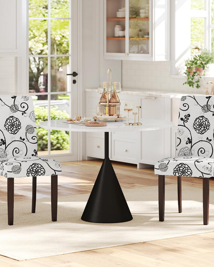 Giantex Tufted Dining Chairs Set of 2/4 Upholstered Kitchen Chairs