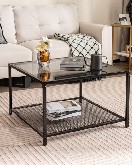 Giantex 27.5" Square Coffee Table
