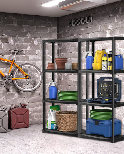 Giantex 24” x 12” x 52.5” Heavy Duty Freestanding Display Shelving Easy to Assemble