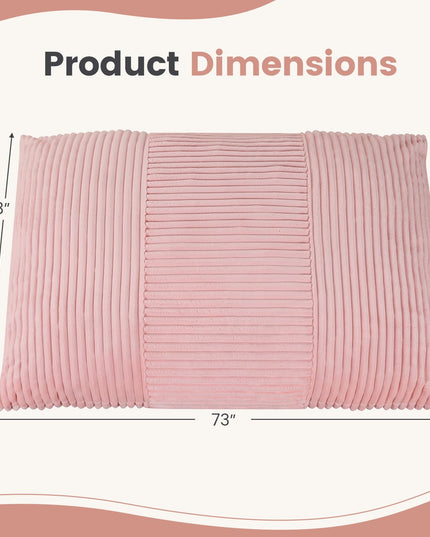 GIANTEX 3-in-1 Large Bean Bag Chair