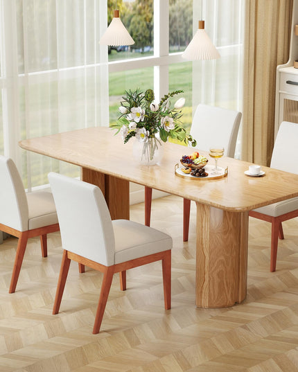 Giantex Upholstered Dining Chairs Set of 2/4 for Dining Room